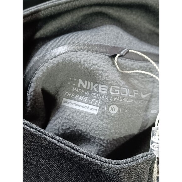 Nike Golf Women's Dark Gray Therma Fit 1/4 Zip NEW Pullover Size XL Side Pockets - Picture 9 of 11